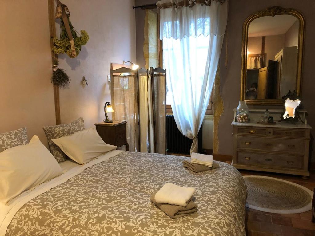 Bed and Breakfast Les Jardins Des Soussilanges Céron Esterno foto
