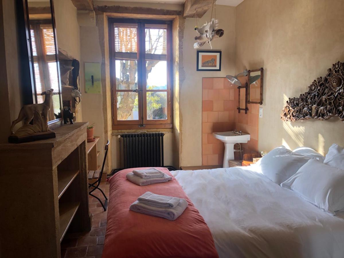 Bed and Breakfast Les Jardins Des Soussilanges Céron Esterno foto