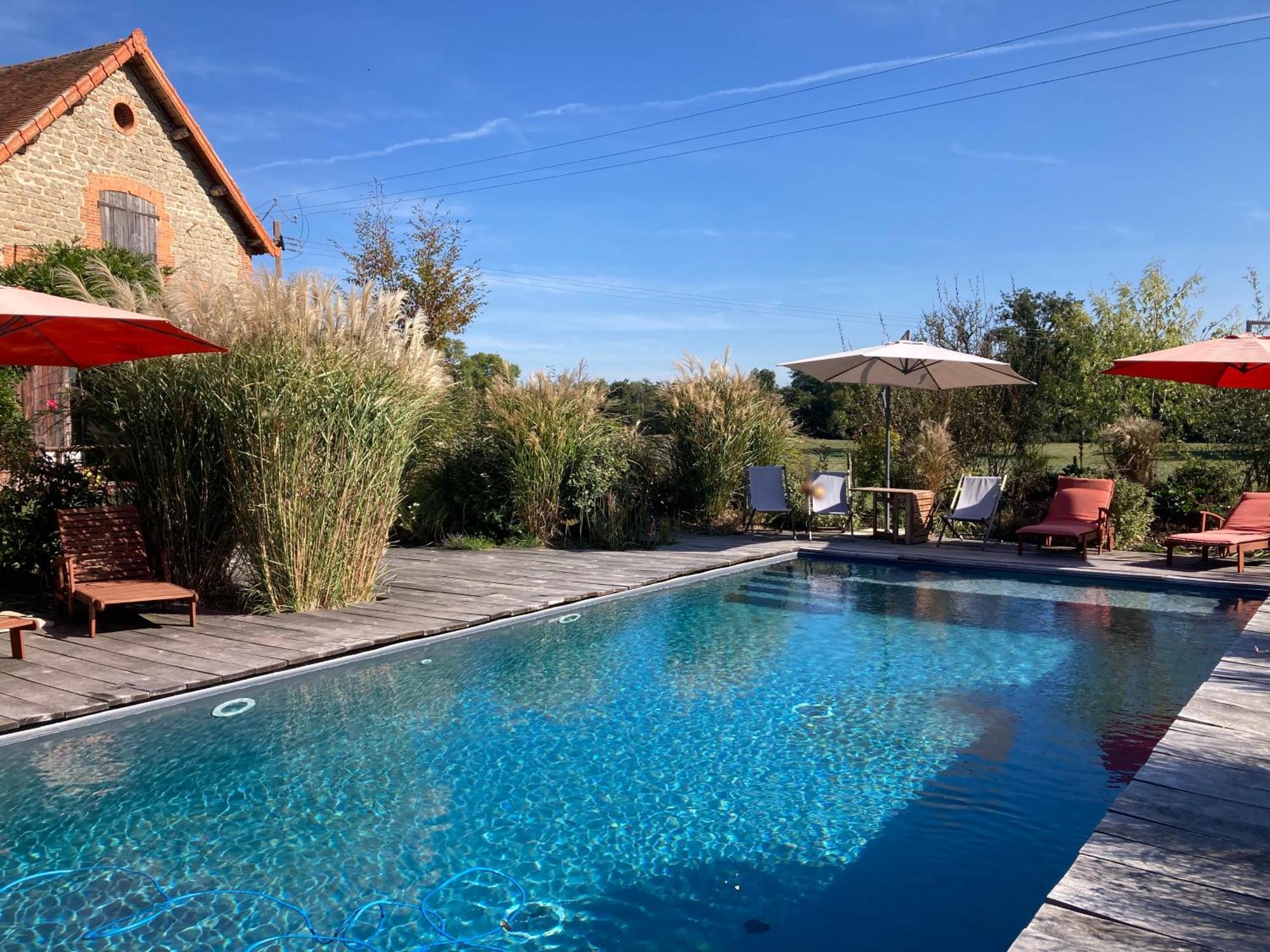 Bed and Breakfast Les Jardins Des Soussilanges Céron Esterno foto