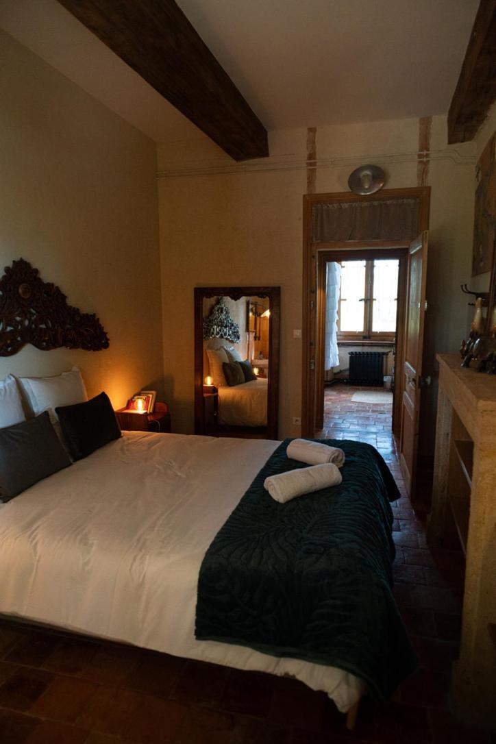 Bed and Breakfast Les Jardins Des Soussilanges Céron Esterno foto